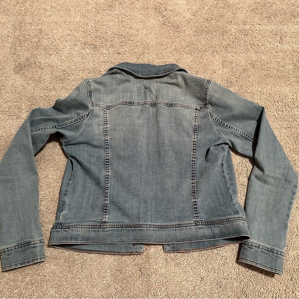 Caslon Blue Jean Jacket - Picture 2 of 7